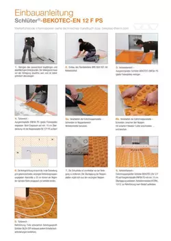 Schlüter-BEKOTEC-EN 12 F PS - Einbauanleitung