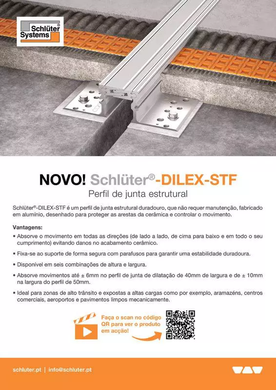 Schlüter-DILEX-STF – Sell Sheet Portugal