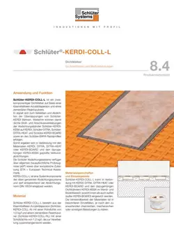 Schlüter-KERDI-COLL-L | Produktdatenblatt 8.4