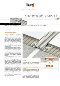 Schlüter-DILEX-BT | Termék adatlap 4.20