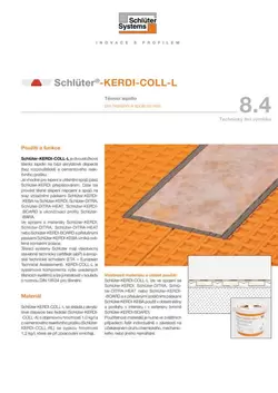 Schlüter-KERDI-COLL-L | Technický list výrobku 8.4