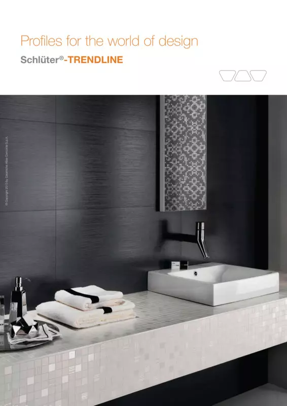 Schlüter-TRENDLINE - Profiles for the world of design