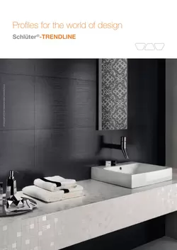 Schlüter-TRENDLINE - Profiles for the world of design