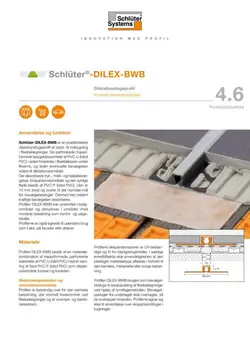 Schlüter-DILEX-BWB | Produktdatablad 4.6