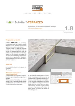 Schlüter-TERRAZZO | Productdatablad 1.8