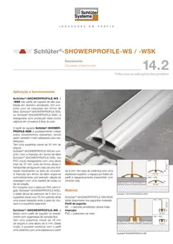 Schlüter-SHOWERPROFILE-WS /-WSK | Ficha de dados do produto 14.2
