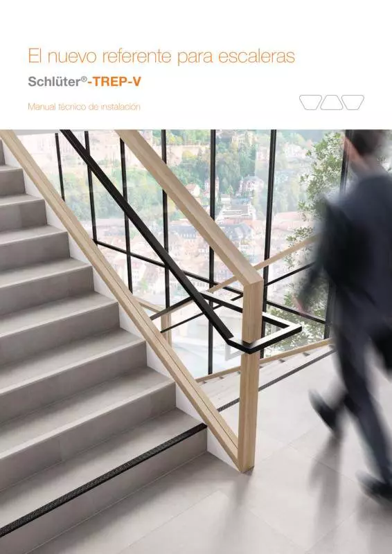 Schlüter-TREP-V - El nuevo referente para escaleras | Manual técnico de instalación