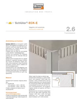 Schlüter-ECK-E | Produktdatablad 2.6
