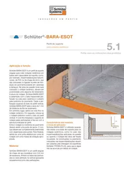 Schlüter-BARA-ESOT | Ficha de dados do produto 5.1