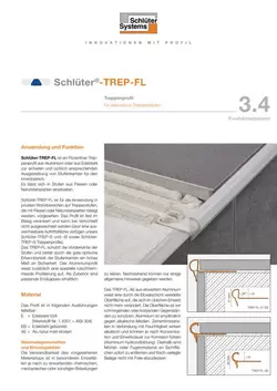 Schlüter-TREP-FL | Produktdatenblatt 3.4