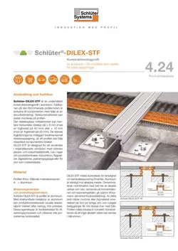 Schlüter-DILEX-STF | Produktdatablad 4.24
