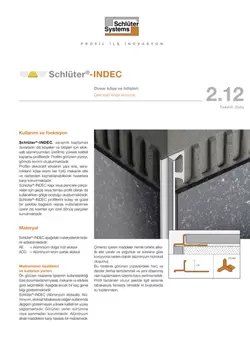 Schlüter-INDEC | Teknik data 2.12