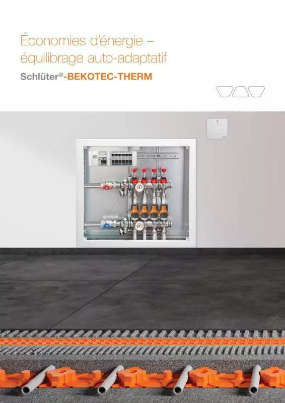 Schlüter-BEKOTEC-THERM-EAHB - Économies d’énergie - équilibrage auto-adaptatif