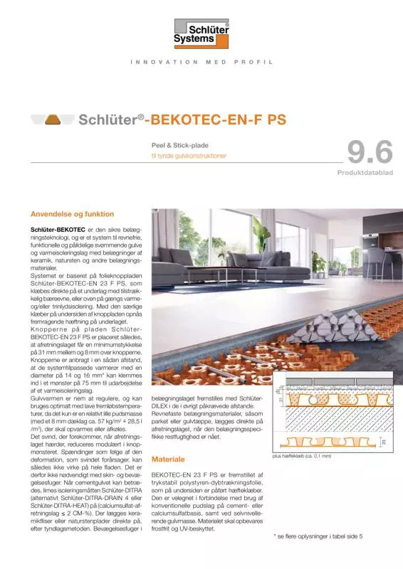 Schlüter-BEKOTEC-EN-F PS | Produktdatablad 9.6