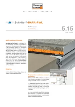 Schlüter-BARA-RWL | Fiche produit 5.15