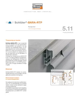Schlüter-BARA-RTP | Productdatablad 5.11