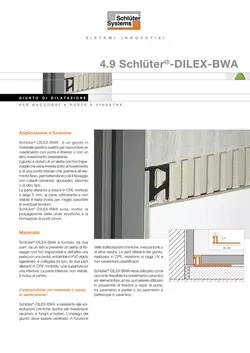 Schlüter-DILEX-BWA | Scheda tecnica 4.9