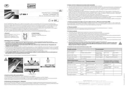 Schlüter-LIPROTEC-PB LT-MA 1 - Set per illuminazione gradini scale | Istruzioni per il montaggio