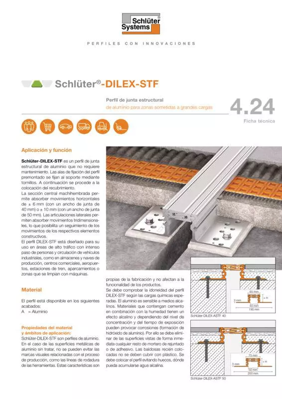 Schlüter-DILEX-STF | Ficha Técnica 4.24