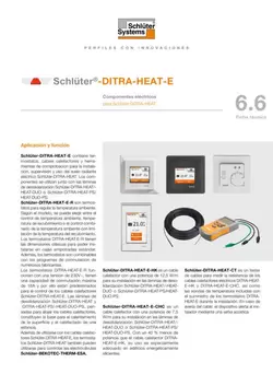Schlüter-DITRA-HEAT-E | Ficha Técnica 6.6