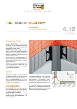 Schlüter-DILEX-HKW | Productdatablad 4.12