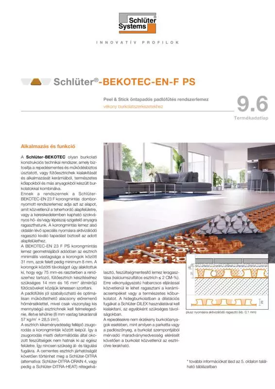 Schlüter-BEKOTEC-EN-F PS | Termék adatlap 9.6