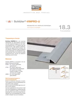 Schlüter-VINPRO-U | Productdatablad 18.3