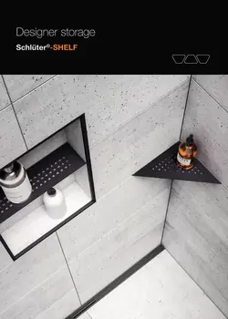 Schlüter-SHELF - Designer storage