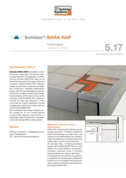 Schlüter-BARA-RAP | Opis techniczny produktu 5.17