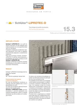 Schlüter-LIPROTEC-D | Ficha de dados do produto 15.3