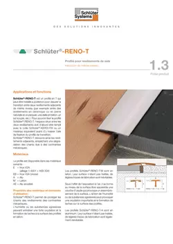 Schlüter-RENO-T | Fiche produit 1.3