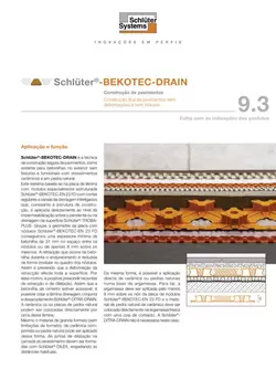 Schlüter-BEKOTEC-DRAIN | Ficha de dados do produto 9.3
