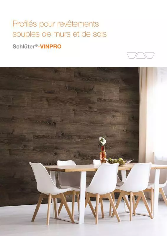 Schlüter-VINPRO - Profilés pour revêtements souples de murs et de sols