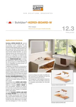 Schlüter-KERDI-BOARD-W | Fiche produit 12.3