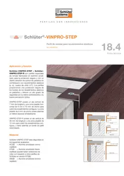 Schlüter-VINPRO-STEP | Ficha Técnica 18.4