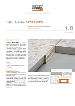 Schlüter-TERRAZZO | Termékadatlap 1.8