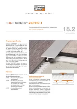 Schlüter-VINPRO-T | Productdatablad 18.2