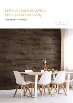 Schlüter-VINPRO – Profily pro elastické obklady stěn a podlahové krytiny