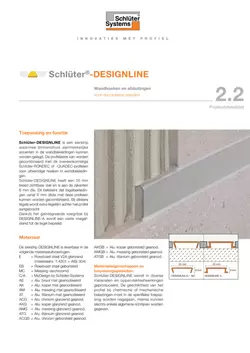Schlüter-DESIGNLINE | Productdatablad 2.2