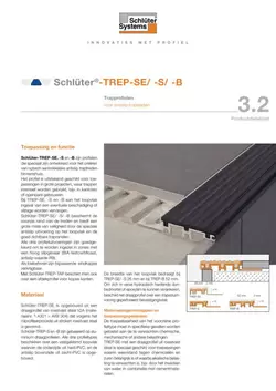 Schlüter-TREP-SE /-S /-B | Productdatablad 3.2