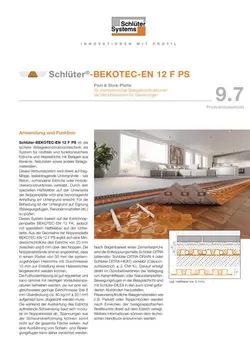 Schlüter-BEKOTEC-EN 12 F PS | Produktdatenblatt 9.7