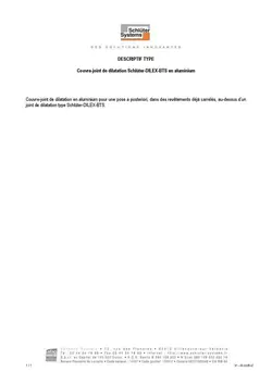 Schlüter-DILEX-BTS – Descriptif type R5-DIV28-V1