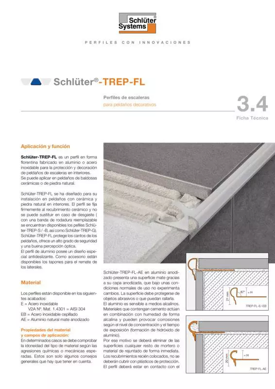 Schlüter-TREP-FL | Ficha Técnica 3.4
