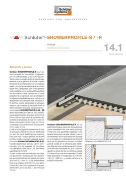 Schlüter-SHOWERPROFILE-S /-R | Ficha Técnica 14.1