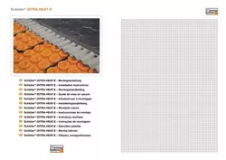 Schlüter-DITRA-HEAT-E - Installeringsvejledning