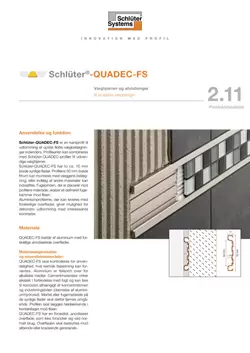 Schlüter-QUADEC-FS | Produktdatablad 2.11