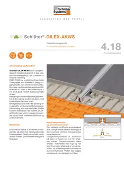 Schlüter-DILEX-AKWS | Produktdatablad 4.18