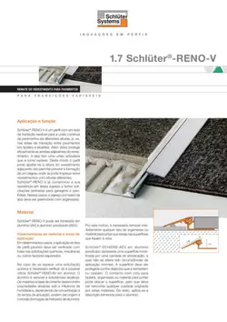 Schlüter-RENO-V | Ficha de dados do produto 1.7