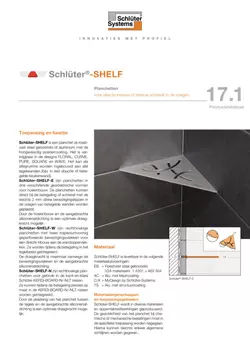 Schlüter-SHELF | Productdatablad 17.1