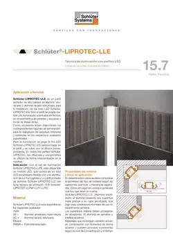 Schlüter-LIPROTEC-LLE | Ficha Técnica 15.7